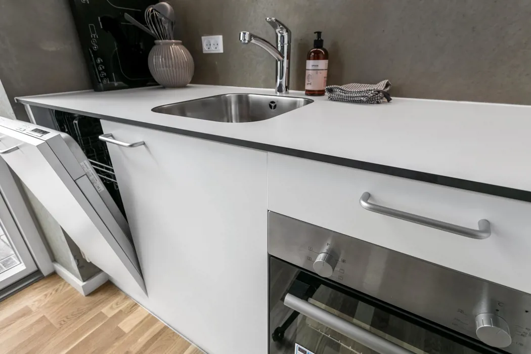 Moderne 1-værelses lejlighed med alt  - MicroLiving i Blomsterhaven 4